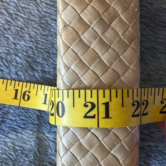 Honu Lauhala Clutch Makeup bag: Pūhala Woven Hawaiian Sea Turtle - Picture 12 of 12